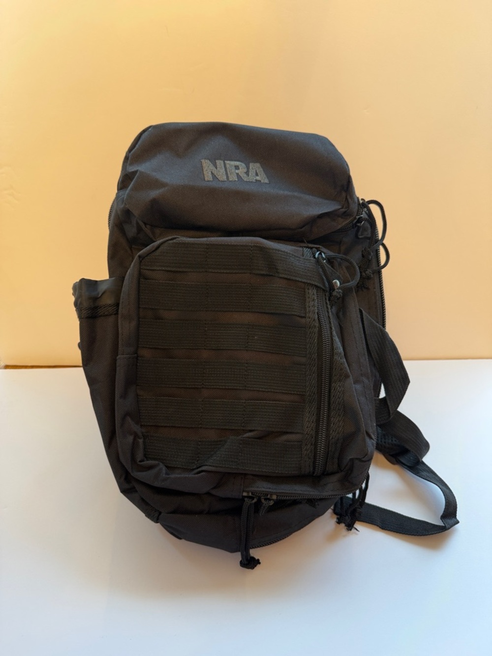 Tactical Black Men's Backpack by NRA NWOT